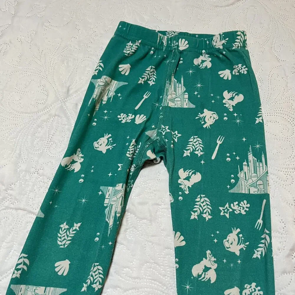 Hanna Andersson Little Mermaid PJ Set Size 4